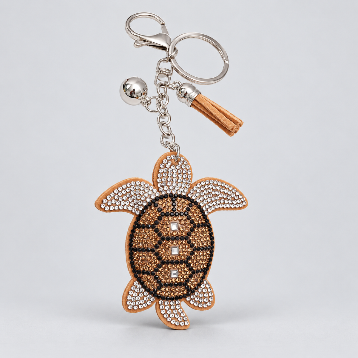 Golden Turtle Charm