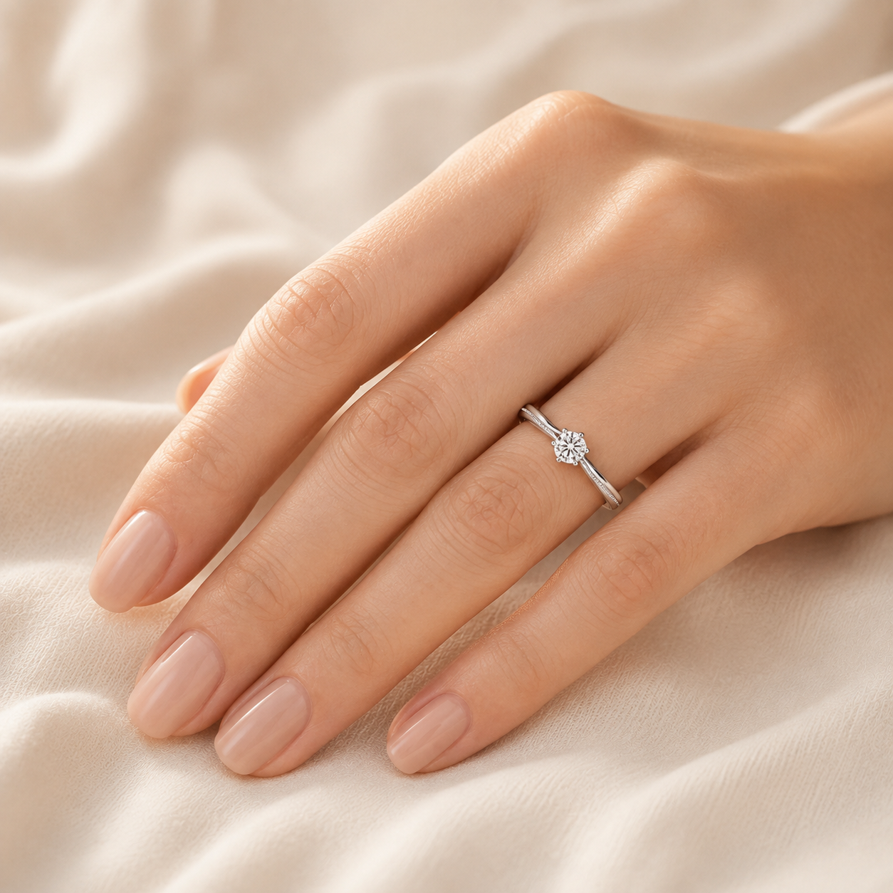 Clara Signature Solitaire Ring