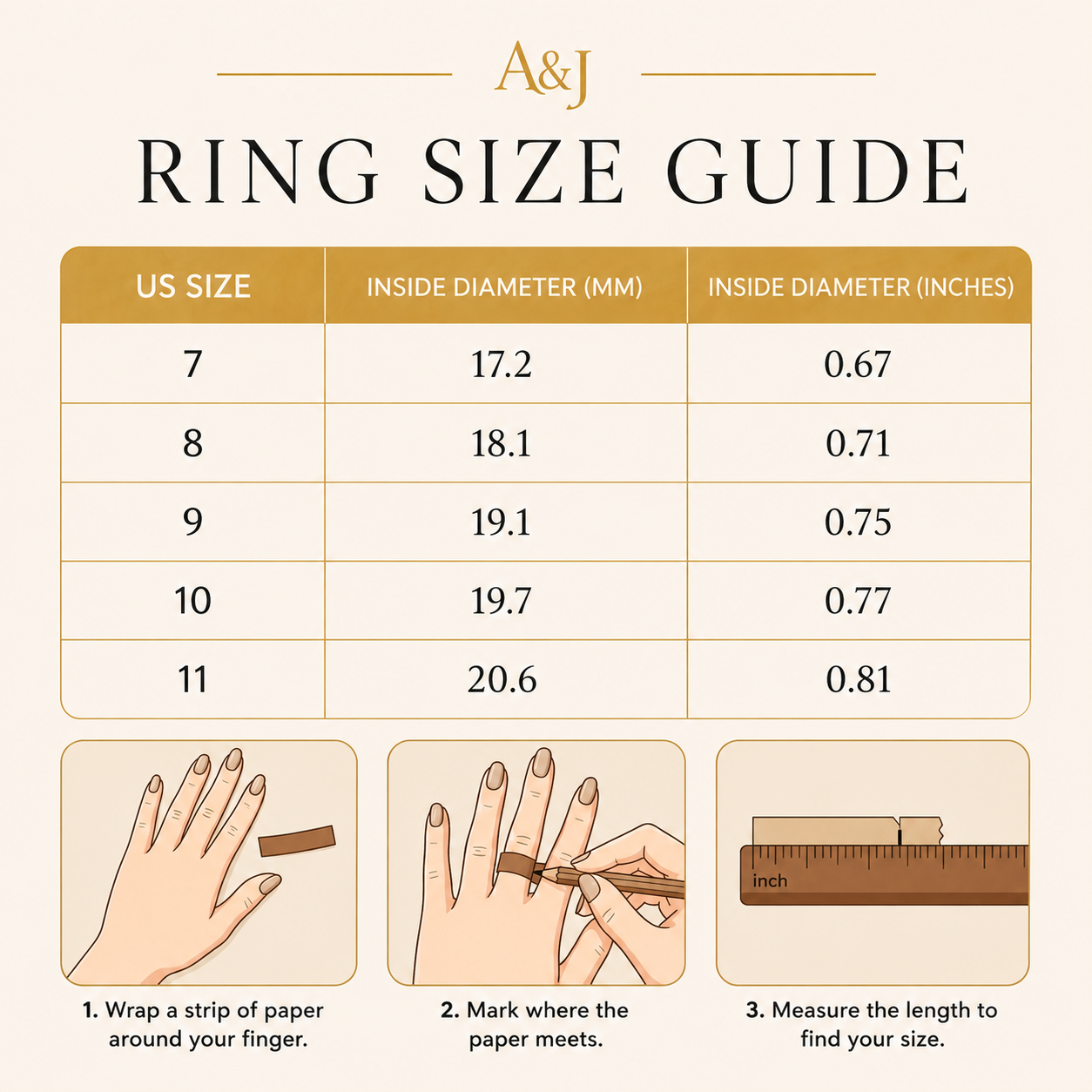 Gold Sapphire Band Ring