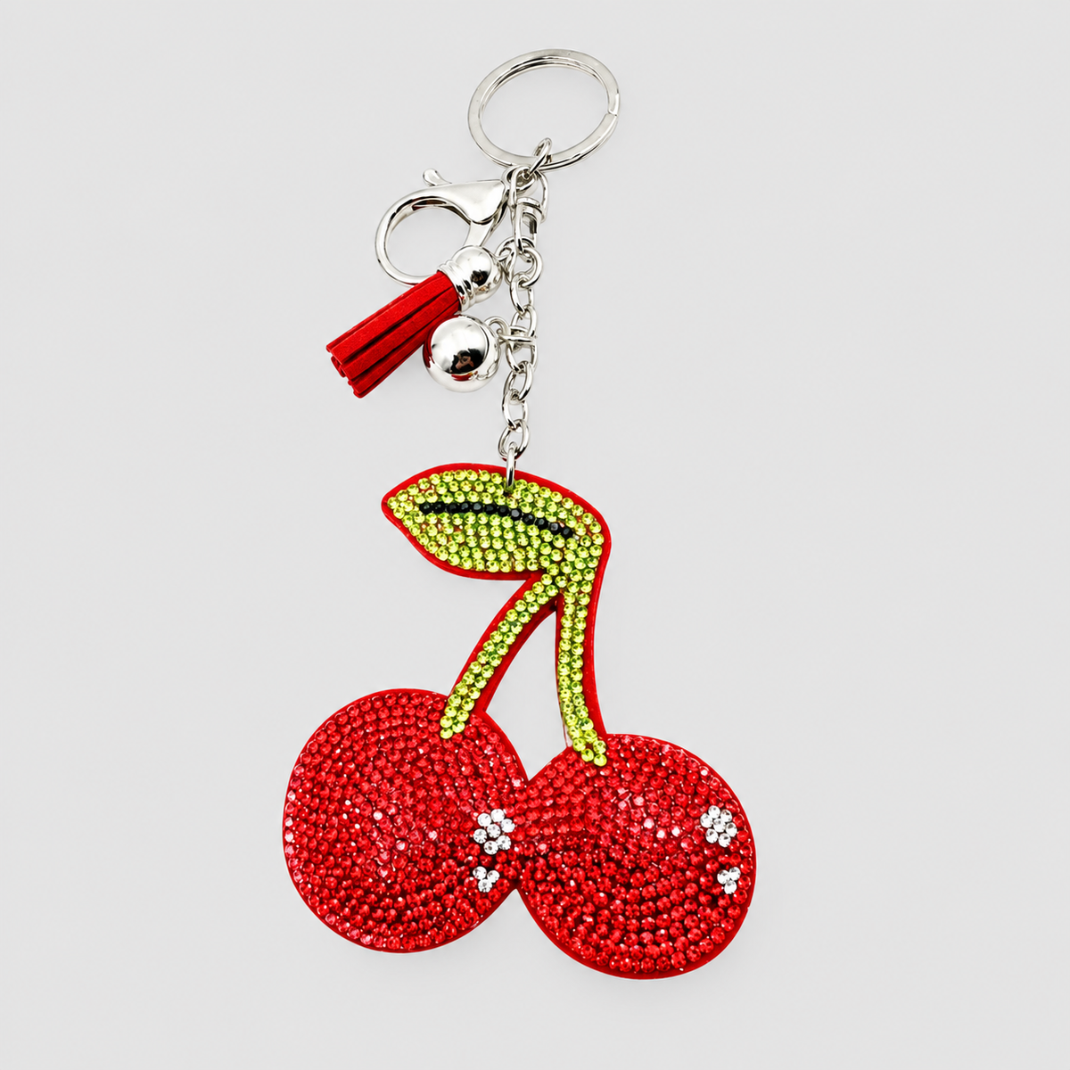 Cherry Bag Charm