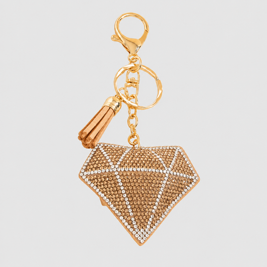Gold Diamond Charm