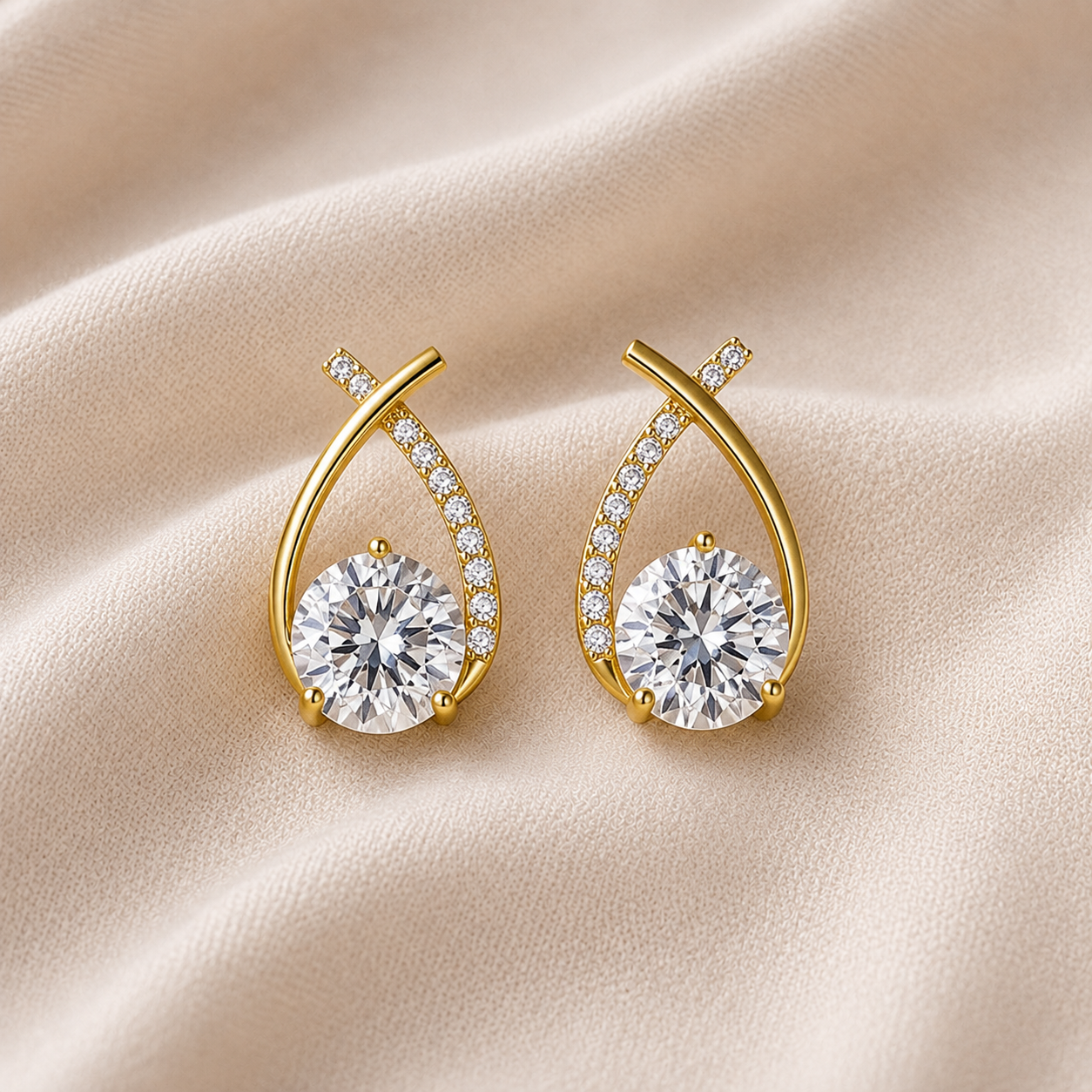 Arielle™ | Women's Gold Earrings