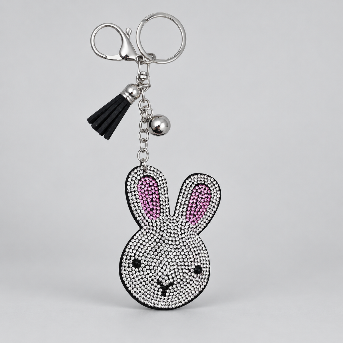 Crystal Bunny Charm