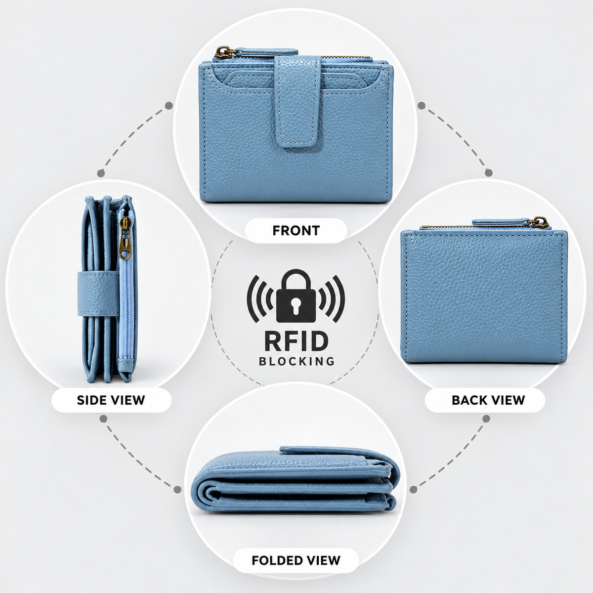 Wally Fold — Leather Wallet