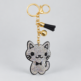 Crystal Cat Charm