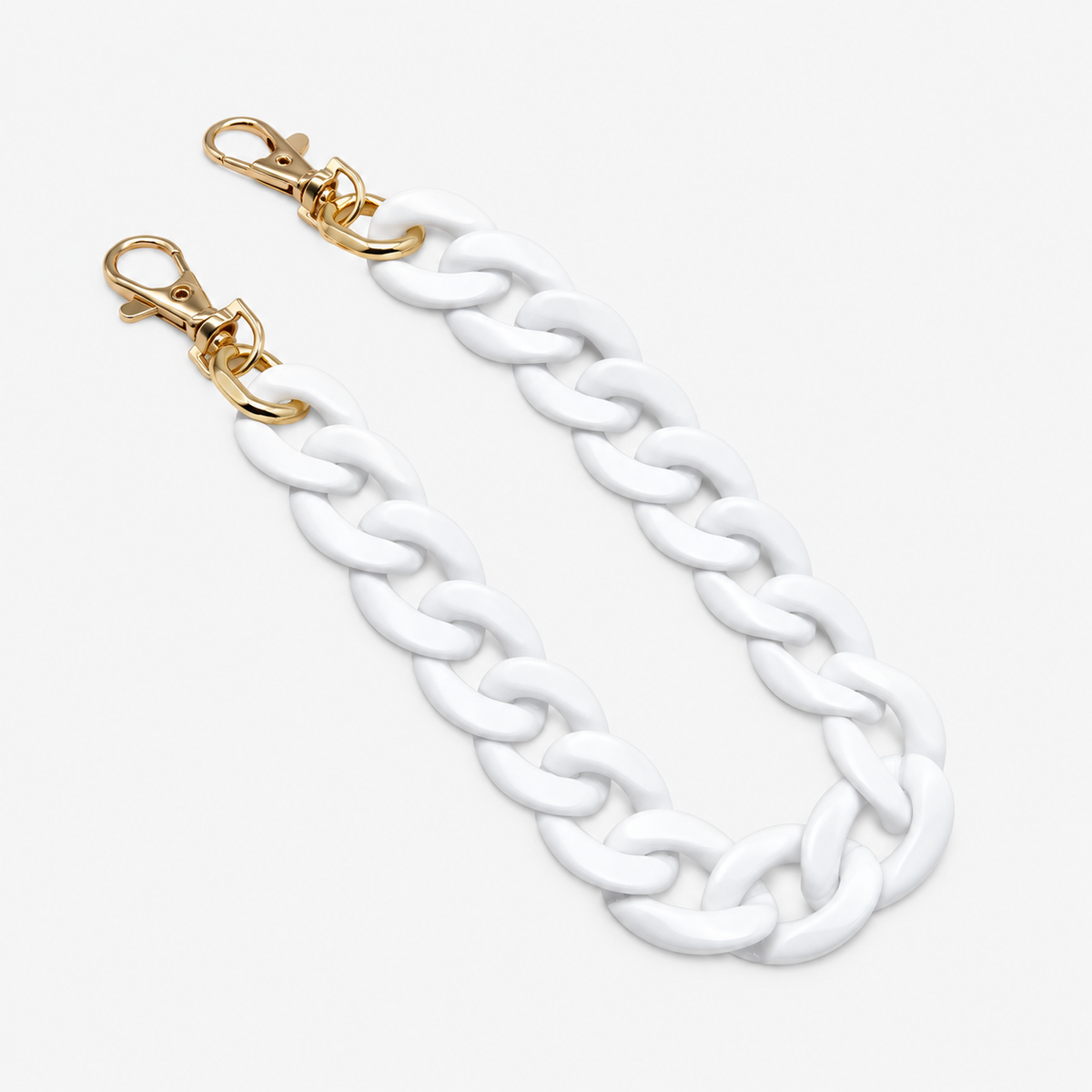 Clear Bag Chain – Acrylic, 18"