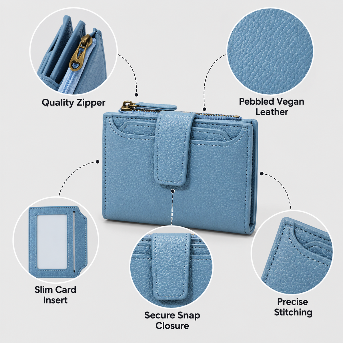Wally Fold — Leather Wallet